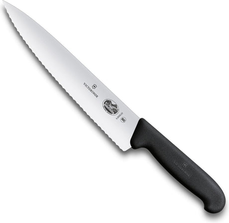 Victorinox couteau de chef fibrox 22cm dentelé