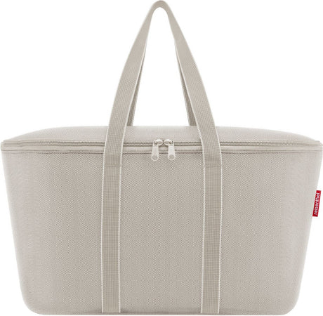 Sac isotherme Reisenthel coolerbag - 20l - sable à chevrons