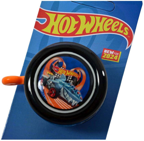 Sonnette de vélo Volare Hot Wheels - garçons - orange - noir
