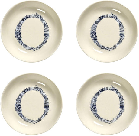 Serax - fête ottolenghi - bol s - blanc bleu - 11 ø - 4 pièces