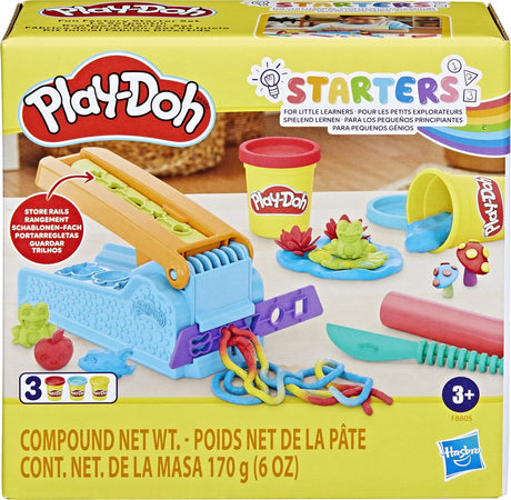 Coffret de démarrage Play-doh Fun Factory - 3 pots en argile