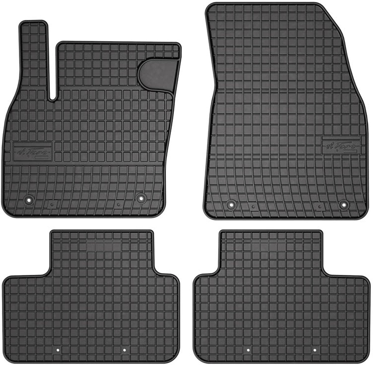 Tapis en caoutchouc Frogum Volvo XC40 2018-2026 -