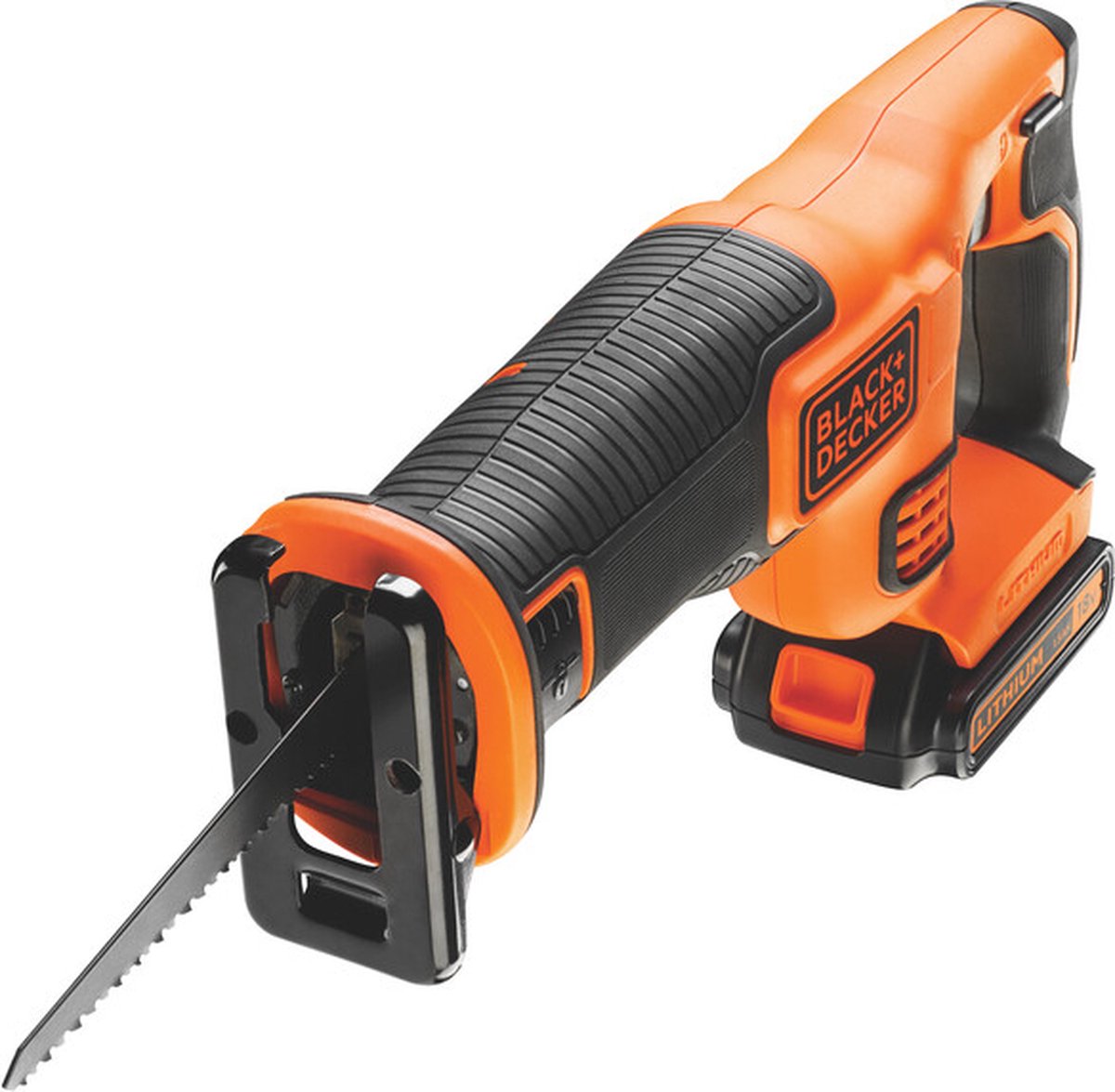 Scie alternative Black+decker 18v - chargeur 1x4,0ah 1a - bdcr18m1-qw