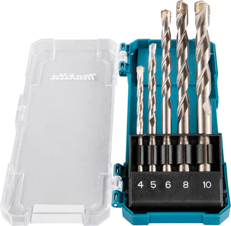 Accessoires Makita d-72877 | jeu de forets tct | 5 pièces - d-72877