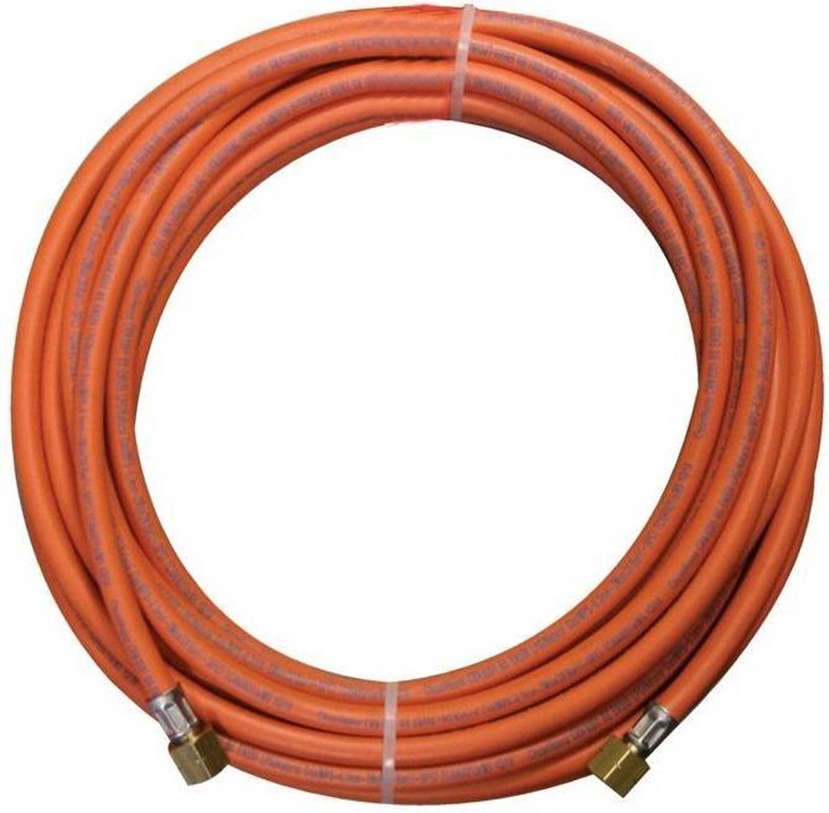 Tuyau de gaz Kemper - 5 mètres - caoutchouc - incl. 3 8 accouplements