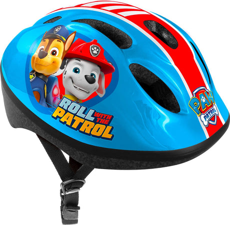 Casque de vélo de patrouille Nickelodeon PAW Patrol Taille de rouge bleu réglable 50-56 cm (s)