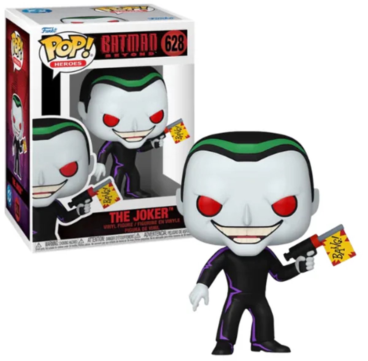Funko-pop ! héros : batman au-delà - le joker #628