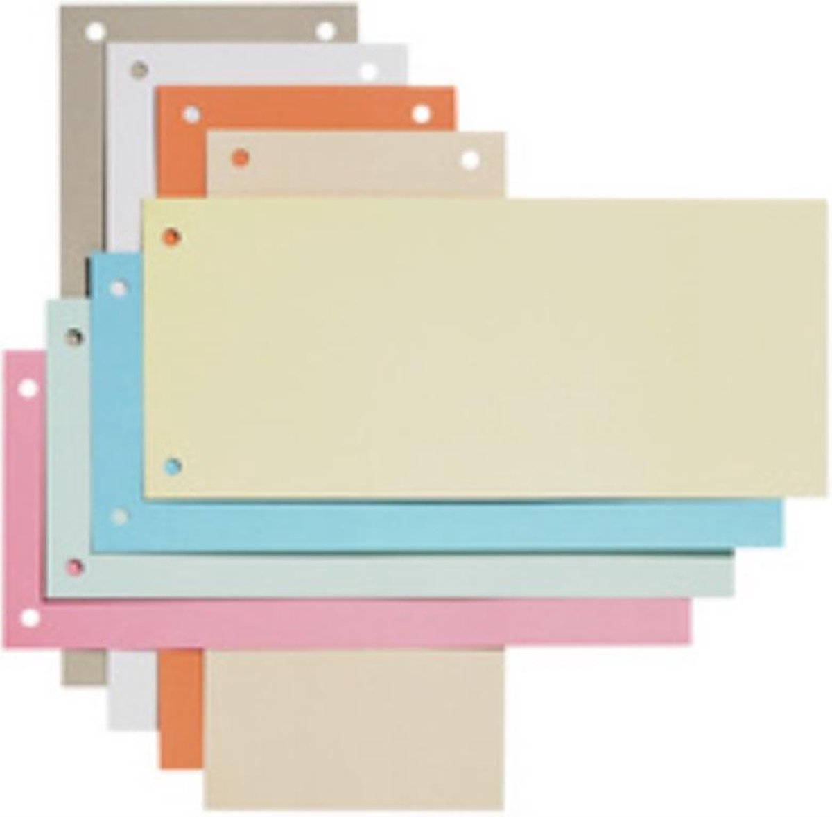 Elba bande de séparation oxford étroite 240x105mm 190gr blanc