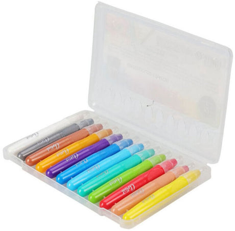 Ensemble de craie aquarelle Koopman - craie aquarelle 12 couleurs pour enfants.