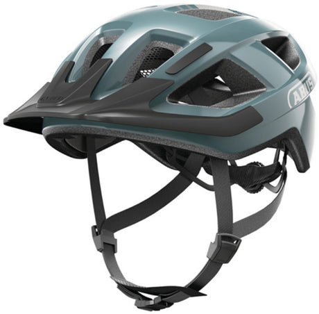 Abus casque aduro 3.0 led bleu glacier l 58-62cm