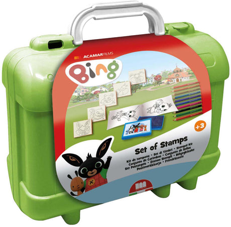 Tampon de voyage et valise de voyage multiprint Bing