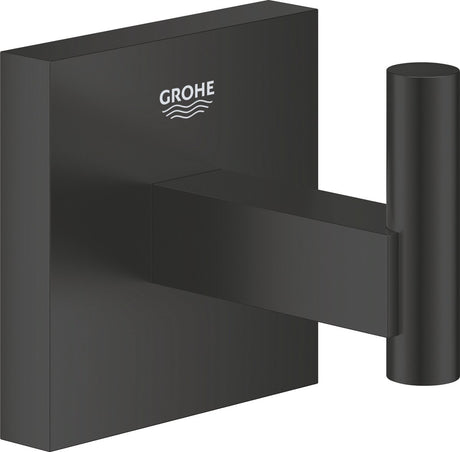 Grohe quickfix start cube porte-serviettes - noir mat