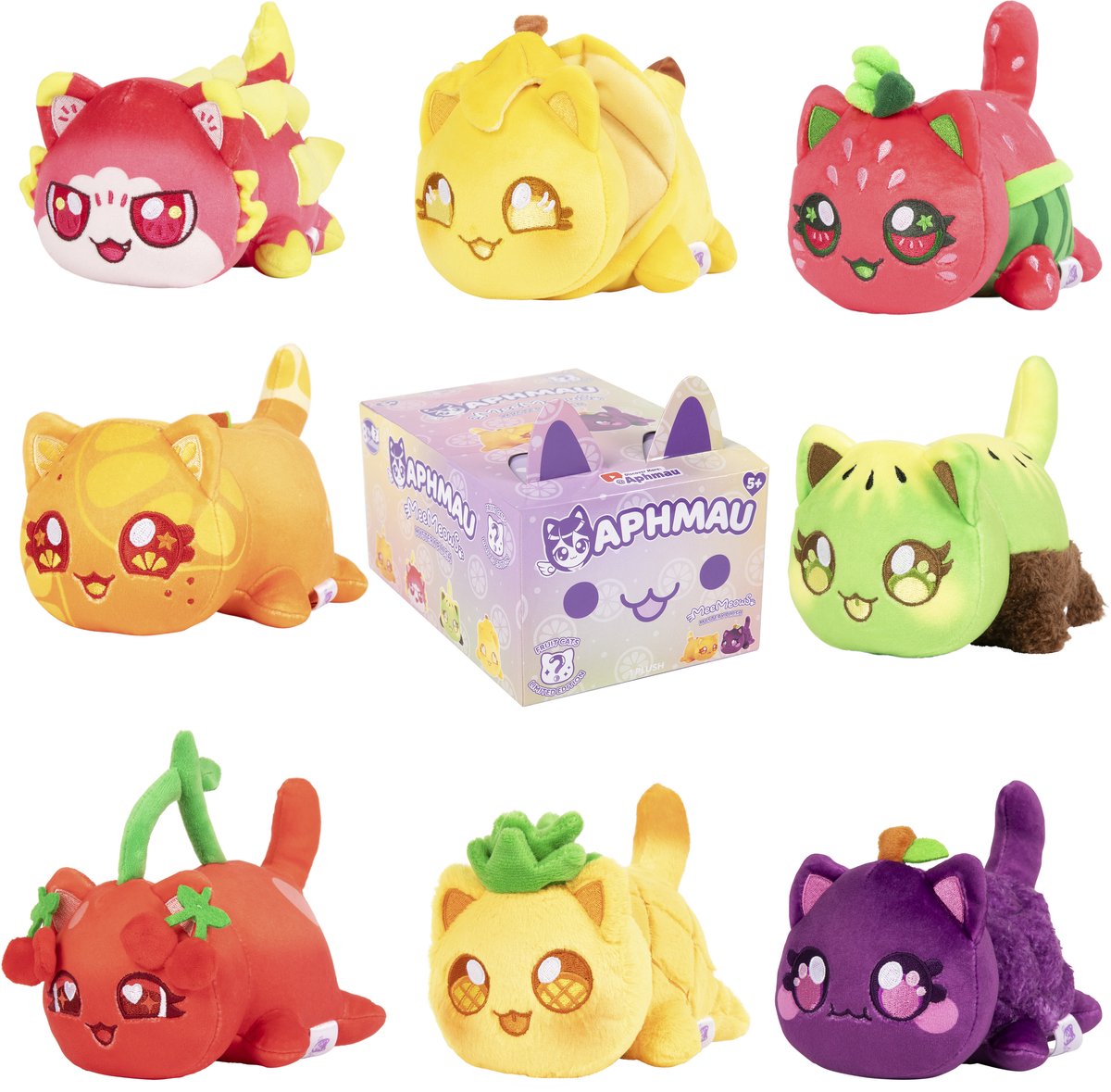 Aphmau Meemeows Mystère peluche – Élémentaire assorti.