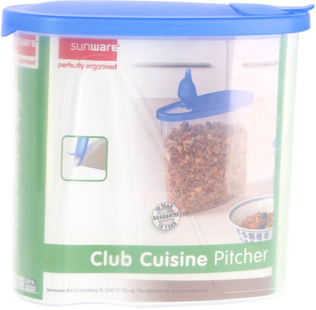 Boîte à saupoudrer Sunware club cuisine 1,8l transparente | 3 pièces