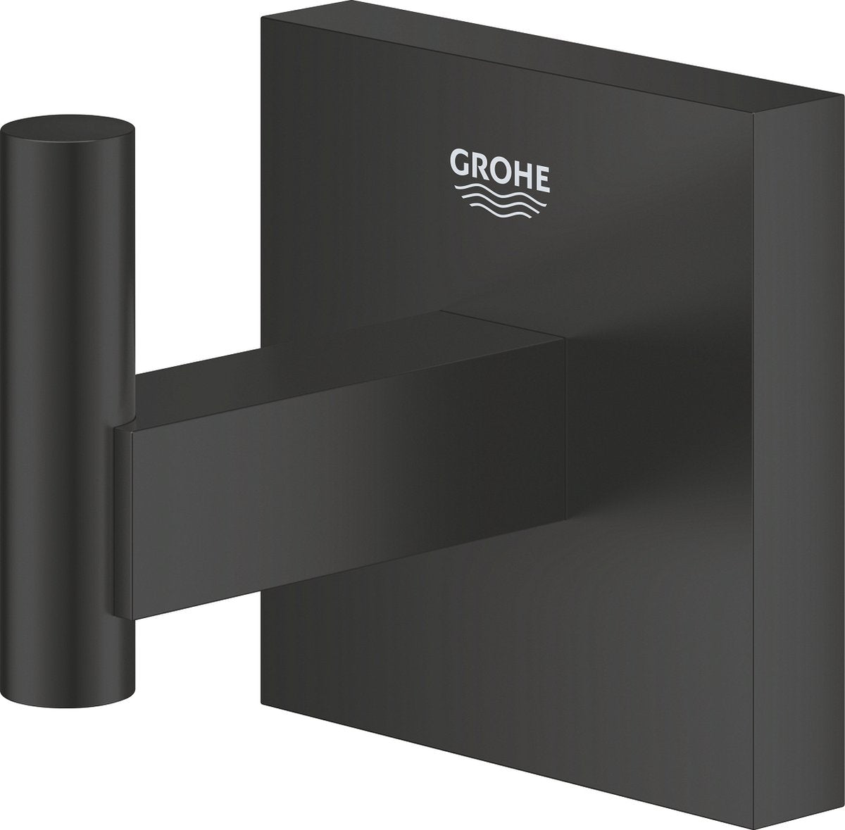 Grohe quickfix start cube porte-serviettes - noir mat