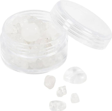 Société créative https : www.ccobby.nl crystal-beads-clear-quartz-d-7-12-mm-holesize-1-mm-transparentcolors-63-piece-1-box