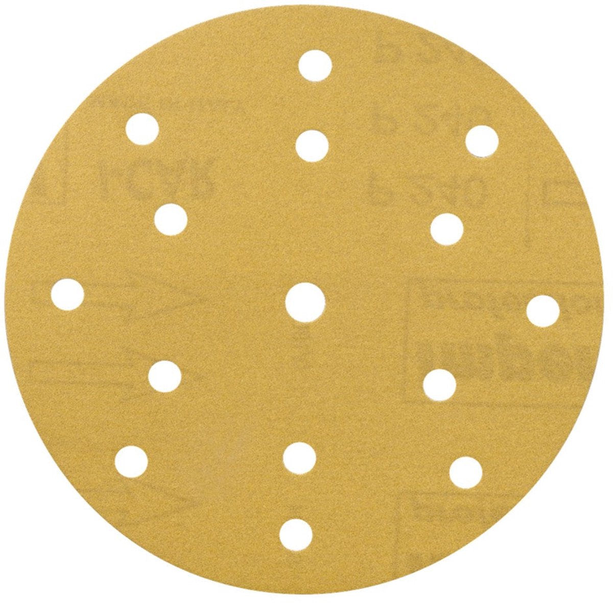 Makita b-39350 disque abrasif 150mm k240 velcro jaune