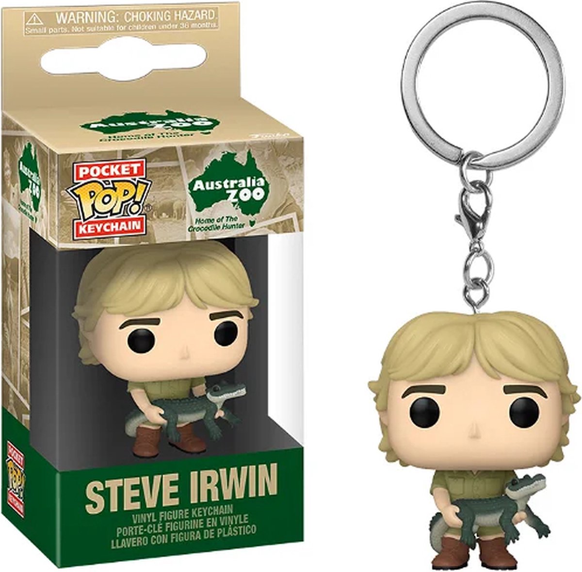 Funko pocket pop ! zoo d'Australie ; Steve Erwin