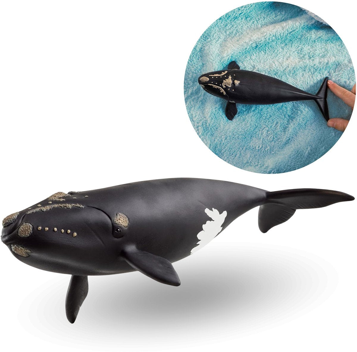 Schleich faune baleine noire de l'Atlantique Nord 14878