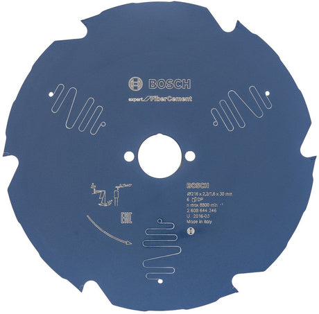 Bosch lame expert pour fibrociment 216x30x2,2