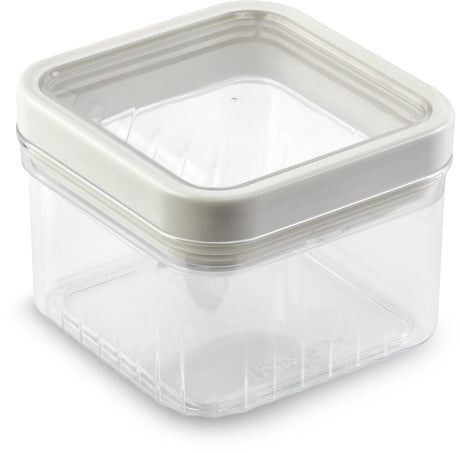 Bidon de rangement Curver Kara - 0,5l - 10,7x10,7x7,9cm - blanc