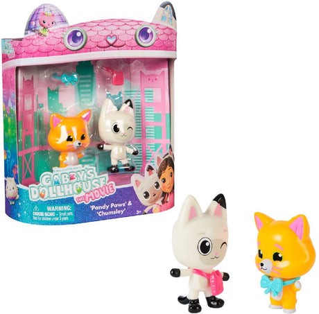 Gabby's Dollhouse, la figurine du film avec 2 chats Pandy Chumsley | 2 pièces