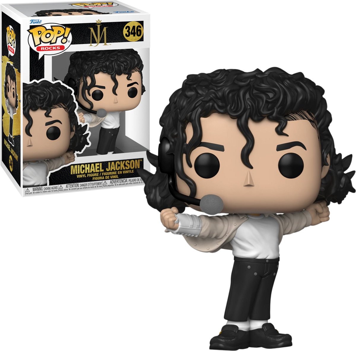 Funko pop rocks : michael jackson (superbowl) - pop #346