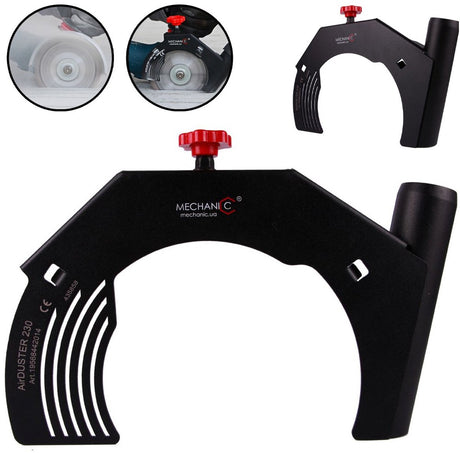 Mechanic airduster 230 - accessoire pour rectifieuse - aspiration de poussière - 230mm