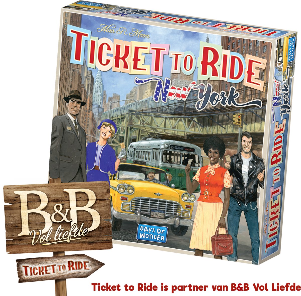 Billet Days of Wonder pour monter le jeu de société à New York
