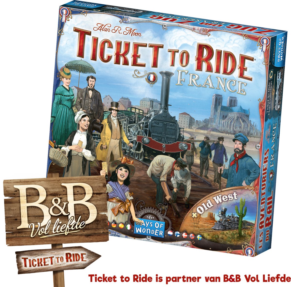 Billet Days of Wonder pour rouler - France Far West