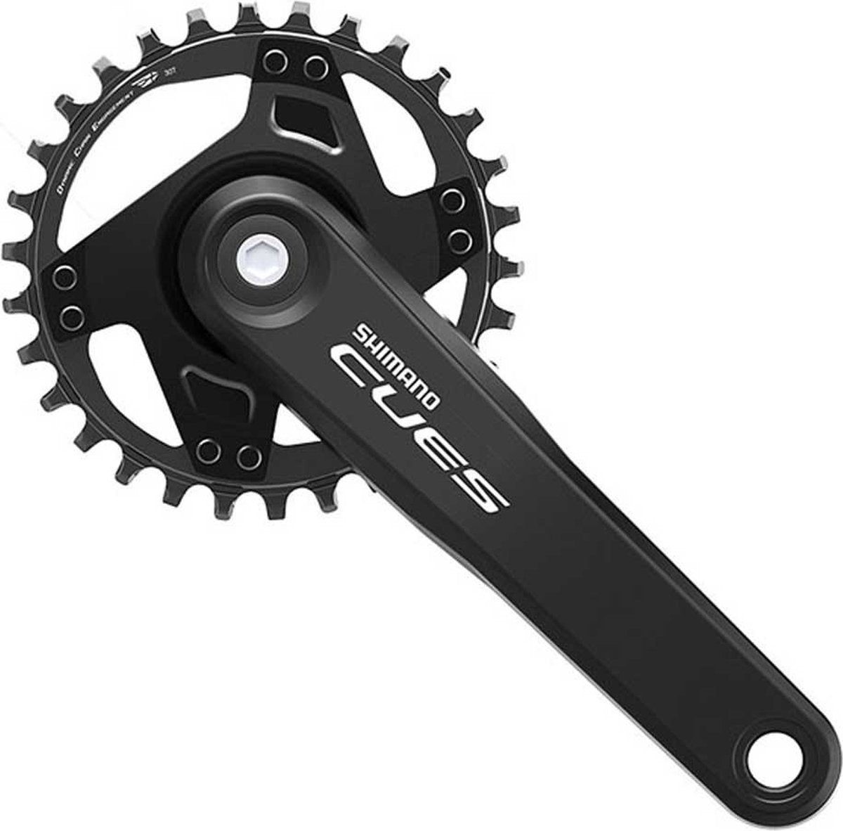 Shimano cues u4000-1 pédalier argent 170 mm 40t