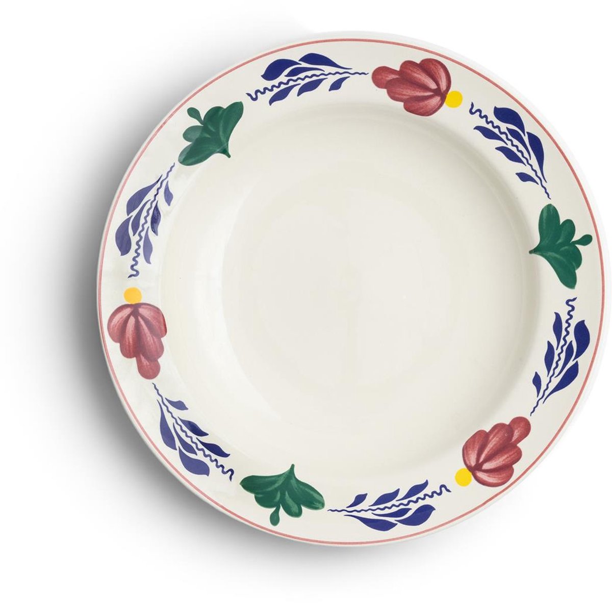 Royal boch assiette boerbont profonde 22 cm | 6 pièces