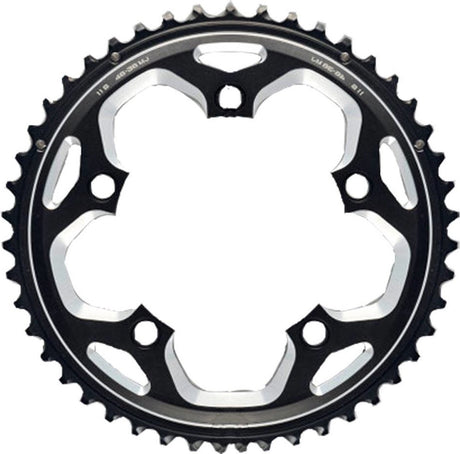 Plateau Shimano fc-rs500 - 46 dents - pour vélo de course - 110 mm - noir