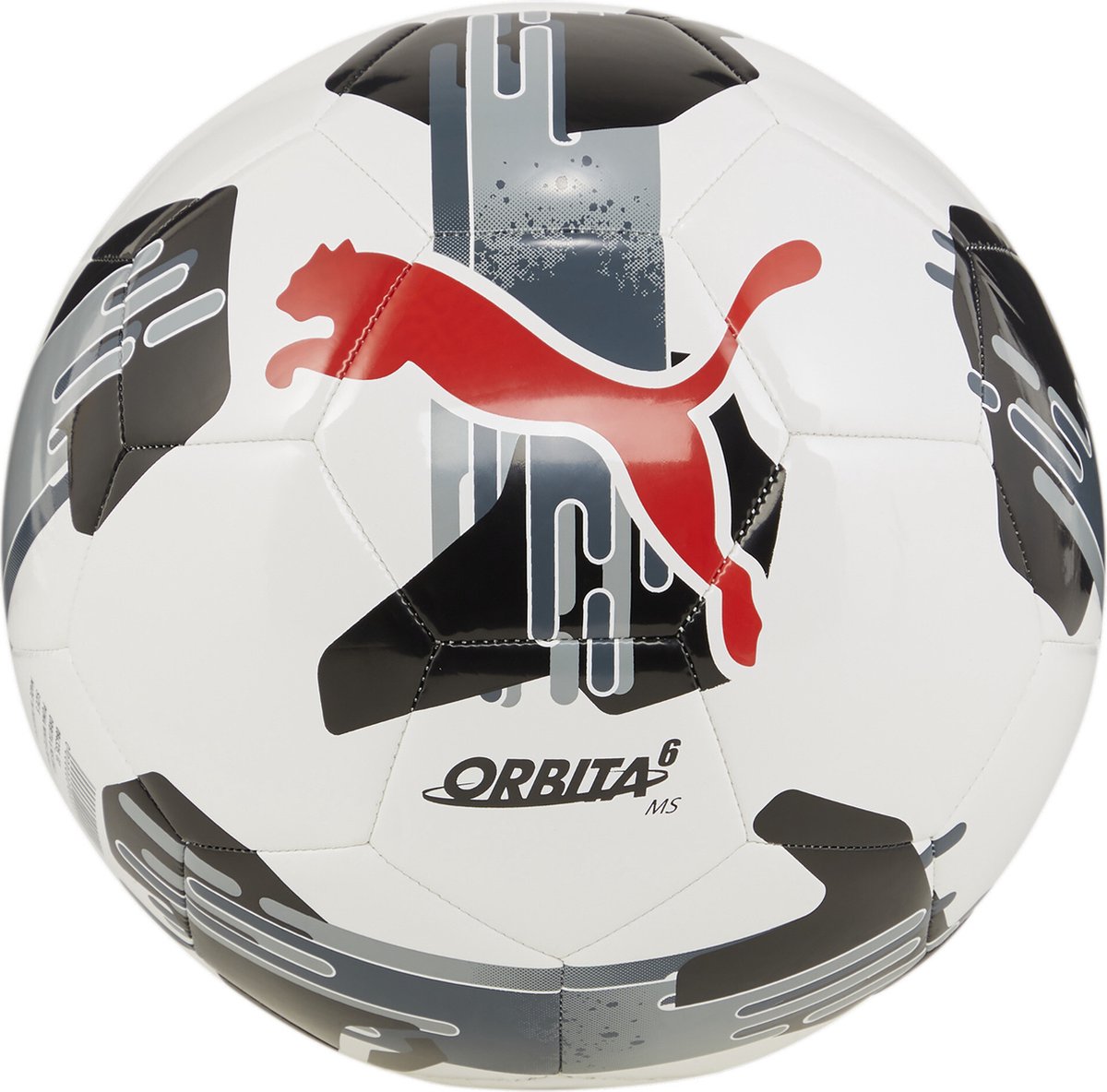 Ballon de football unisexe Puma Orbita 6 ms - blanc-noir