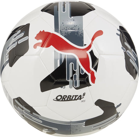 Ballon de football unisexe Puma Orbita 6 ms - blanc-noir
