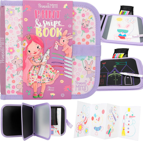 Depesche - Livre de coloriage avec balayage de peinture Princesse Mimi