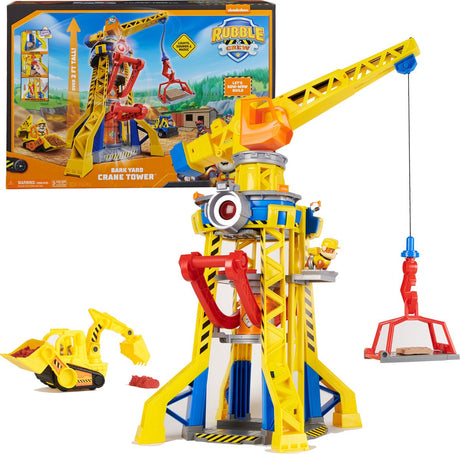 Tour de grue de chantier en écorce d'équipage de décombres Spinmaster