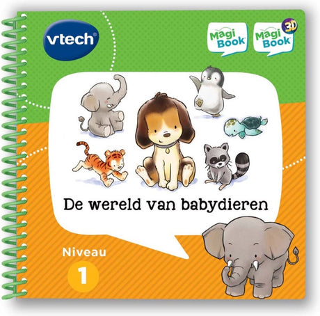 Livre magibook Vtech - le monde des bébés animaux