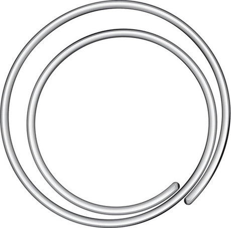 Trombones Alco - circulaires - 20 mm - forme spirale - boîte de 50 pièces