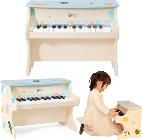 Lobbes Toys BV Classic World Piano à iris en bois
