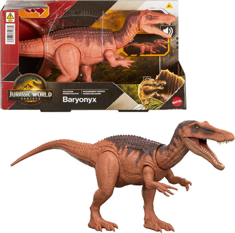 Jurassic world - baryonyx - figurine articulée avec attaque et son - jgc79