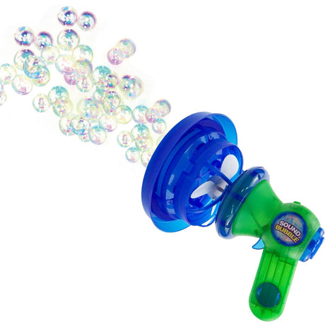 Mégaphone à bulles Gear2play - souffleur de bulles avec fonction sonore