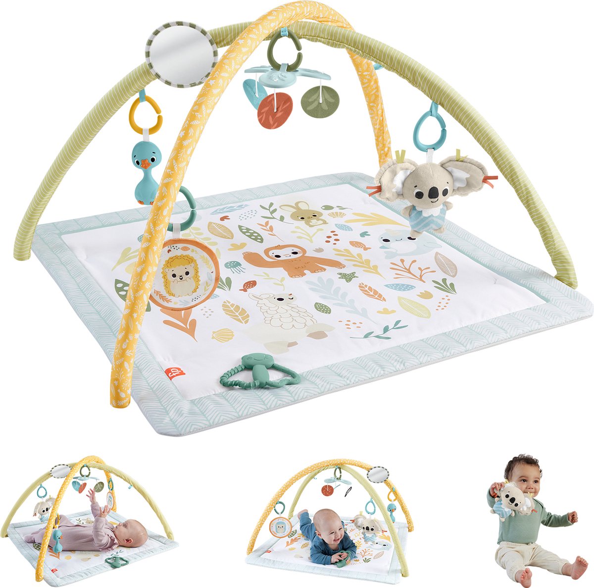 Fisher Price sent simplement babygym