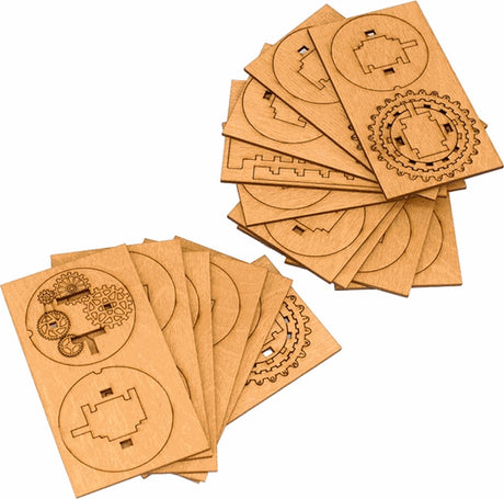 Geronimo games idventure - kryptos - kit en bois cryptex - puzzle - dès 14 ans