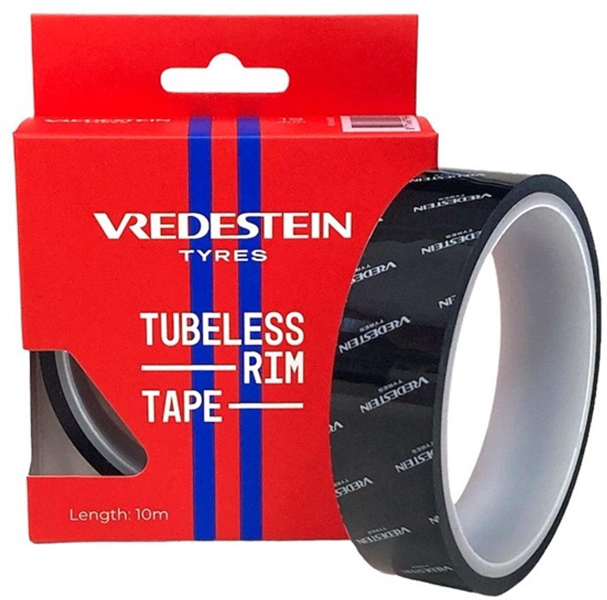 Fond de jante Vredestein tubeless 21 mm x 10 mètres