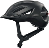 Casque de vélo Abus urban-i 4.0 ace velours noir l - 57-61 cm - noir - adapté pour une utilisation sur vélos électriques - vélos de ville - 300 g