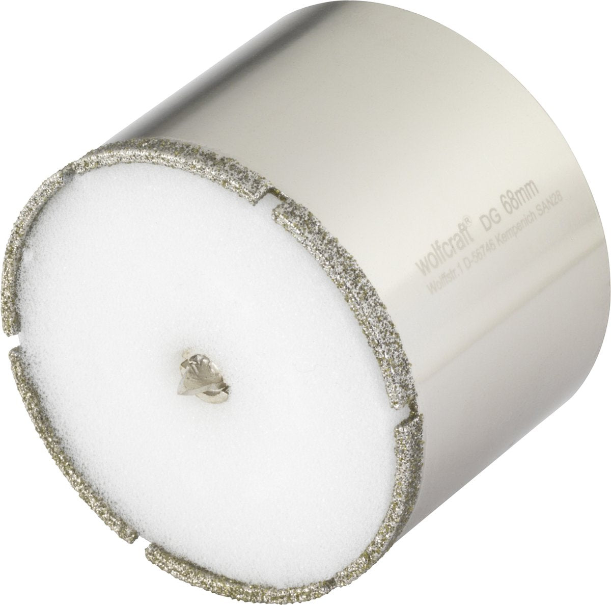 Wolfcraft - foret diamant 68 mm - foret à carrelage 68 mm - scie cloche diamant - 5931000