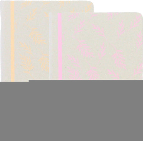 Carnets Kangaro - écologiques - format a5 - avec diamant 5mm - 2 pièces - an-116076-a