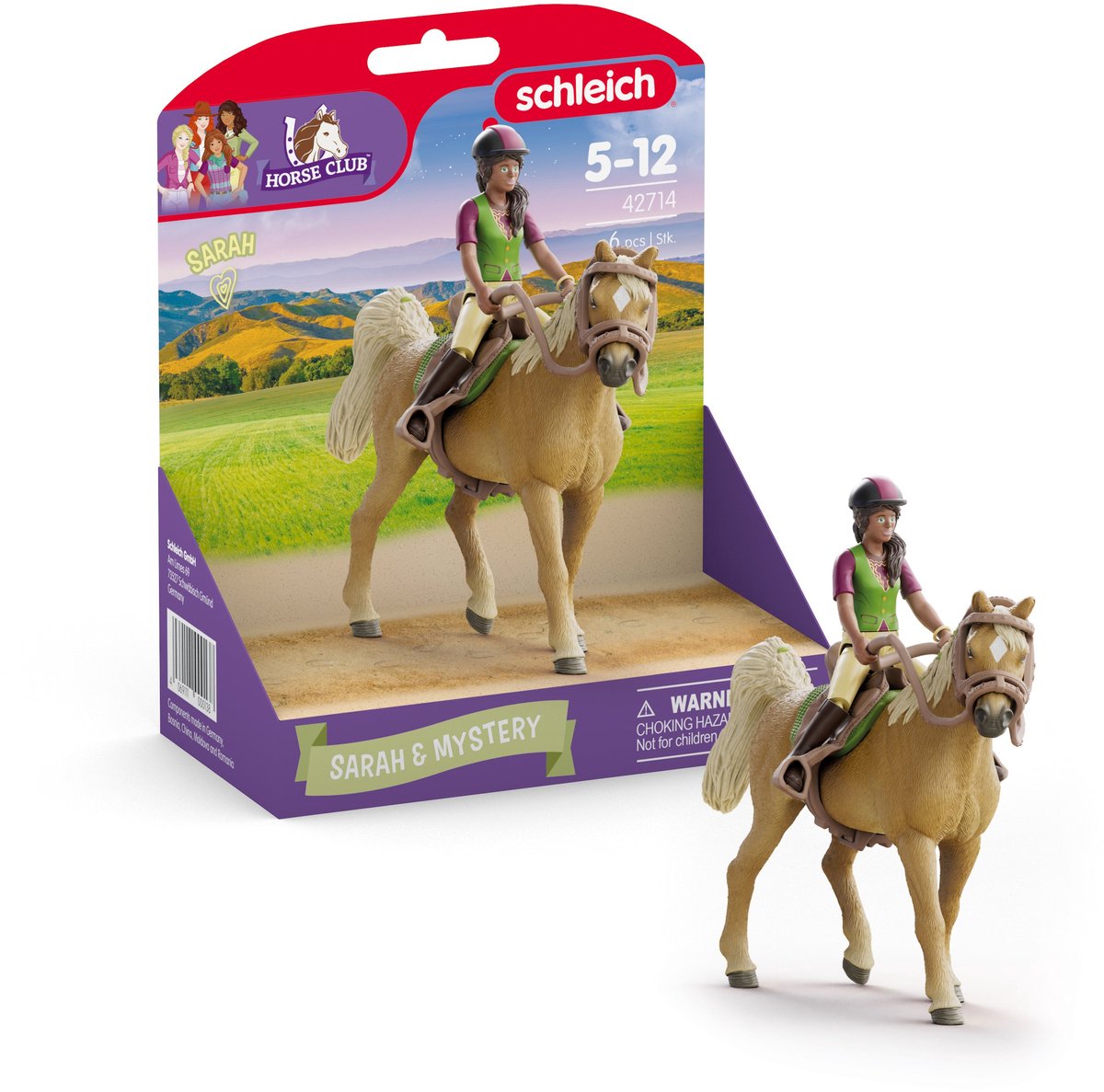 Schleich 42714 club équestre Sarah mystère