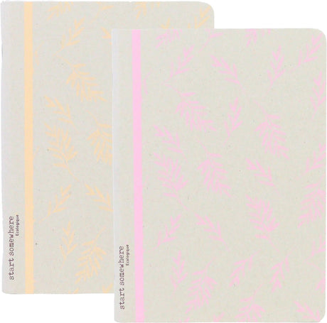 Carnets Kangaro - écologiques - format A4 - avec trait - 2 pièces - an-116045-a